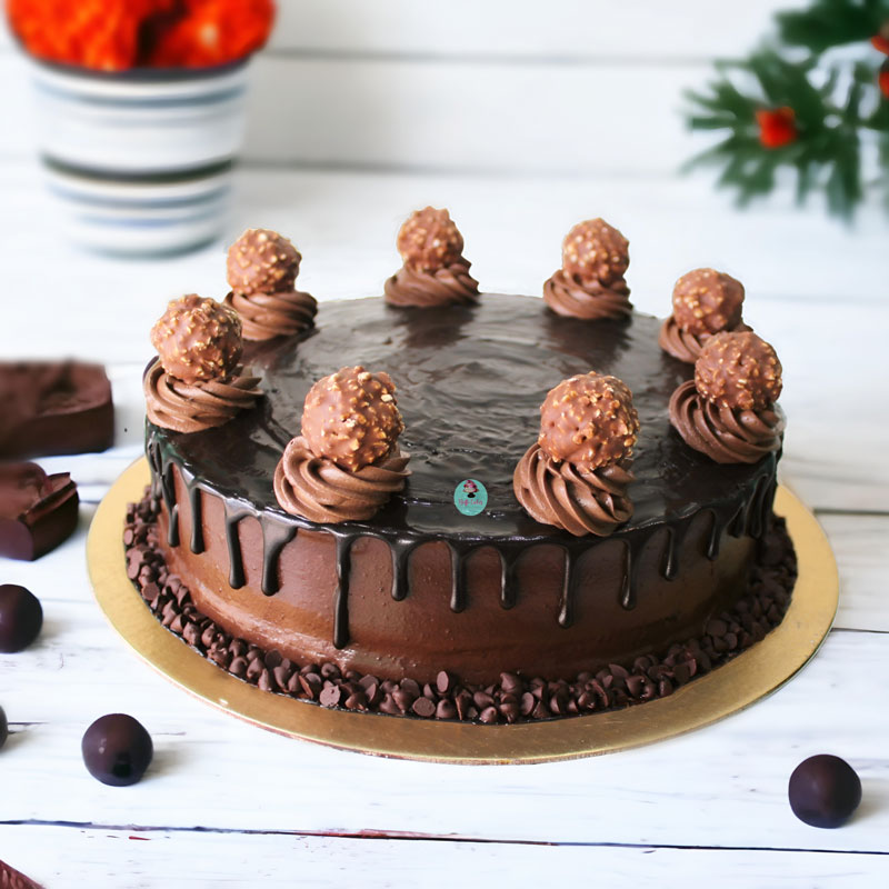 Chocolate-Ferero-Rocher-Cake